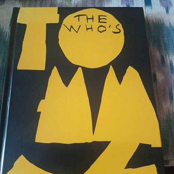 The Who's Tommy The Musical Book by Pete Townsend 1993 Hardcover Book - Picture 1 of 3
